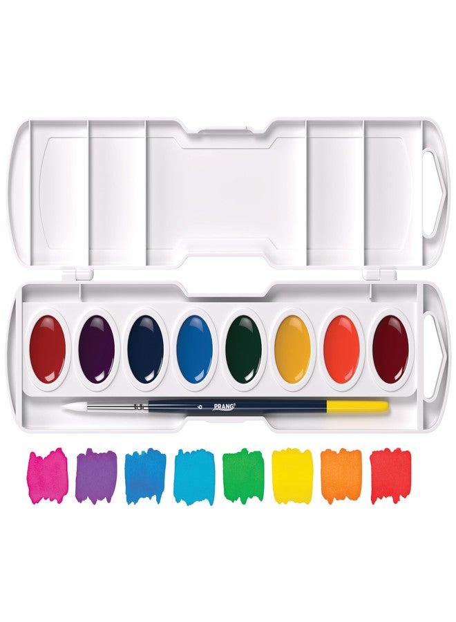 برانج مجموعة ألوان مائية برانج كولور ويل، 8 ألوان، عبوة واحدة X00820 - Image 3